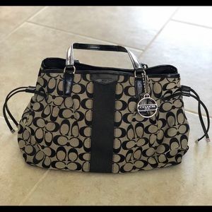 COACH carryall drawstring bag